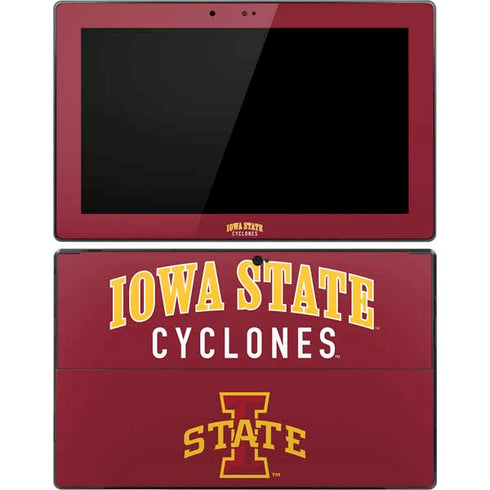 Iowa State University Collegiate Text Surface Pro Tablet Skin